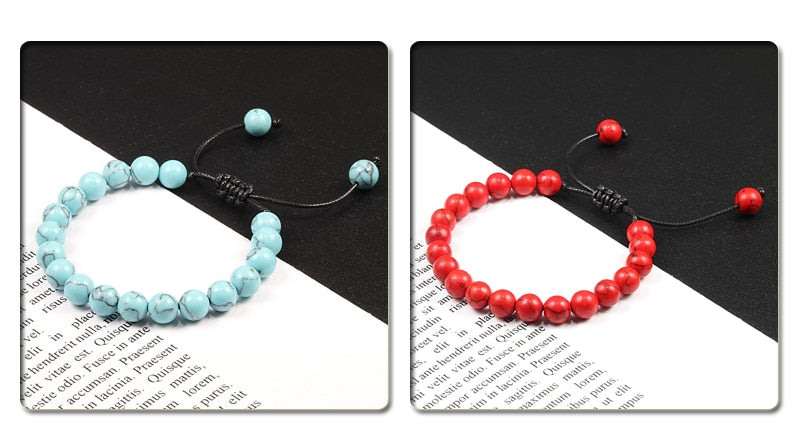 Pulseira Ajustável Olho de Tigre 8mm - cura/equilíbrio