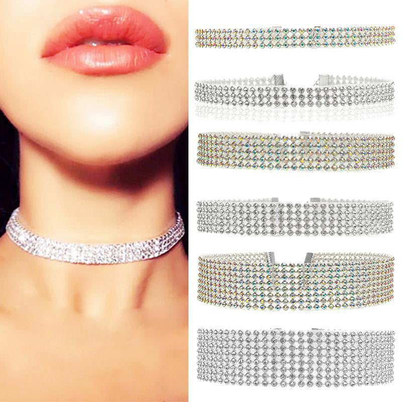 Colar Crystal Choker