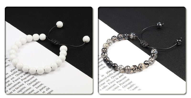 Pulseira Ajustável Olho de Tigre 8mm - cura/equilíbrio