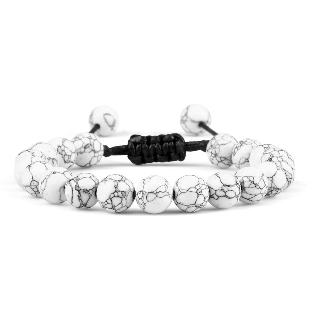 Pulseira Ajustável Olho de Tigre 8mm - cura/equilíbrio