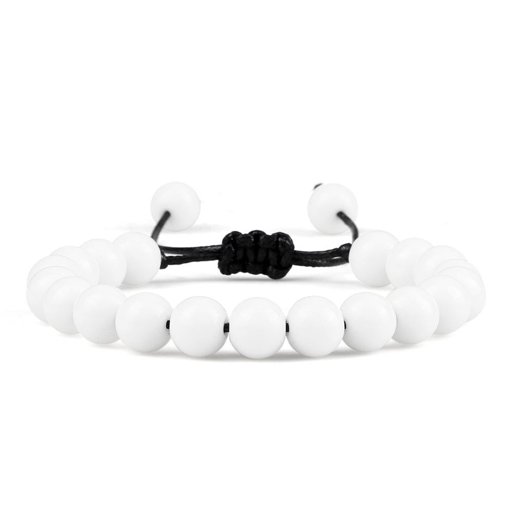 Pulseira Ajustável Olho de Tigre 8mm - cura/equilíbrio