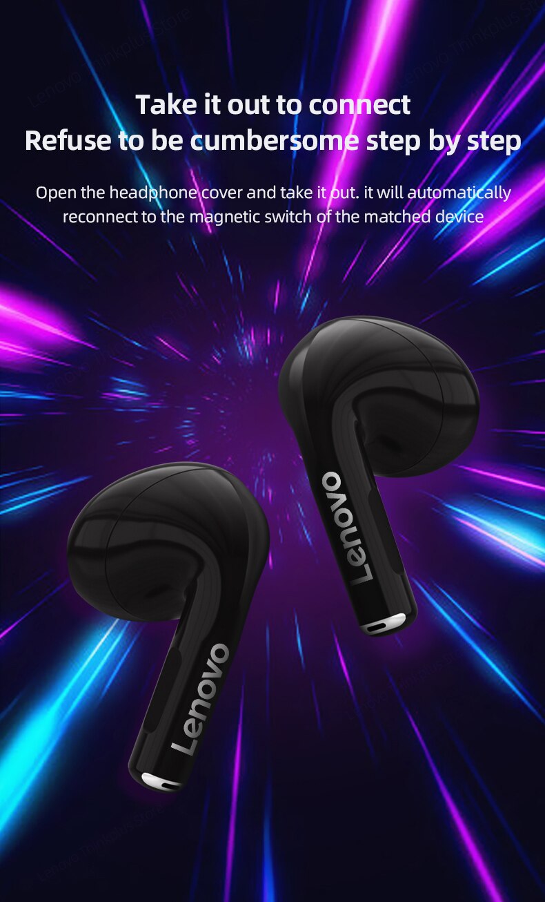 Fone de Ouvido Lenovo lp80