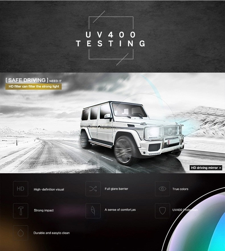 Óculos de Sol quadrado estilo Vintage