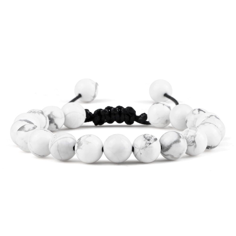 Pulseira Ajustável Olho de Tigre 8mm - cura/equilíbrio