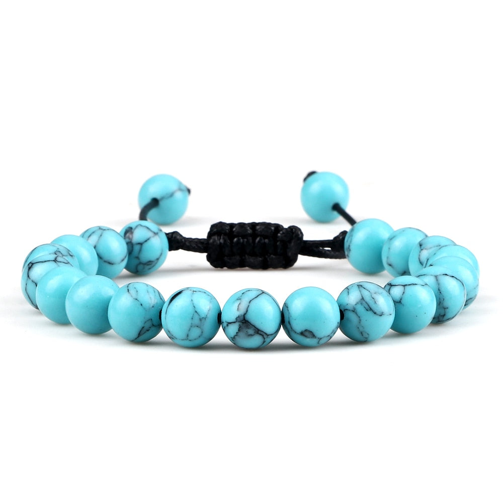 Pulseira Ajustável Olho de Tigre 8mm - cura/equilíbrio
