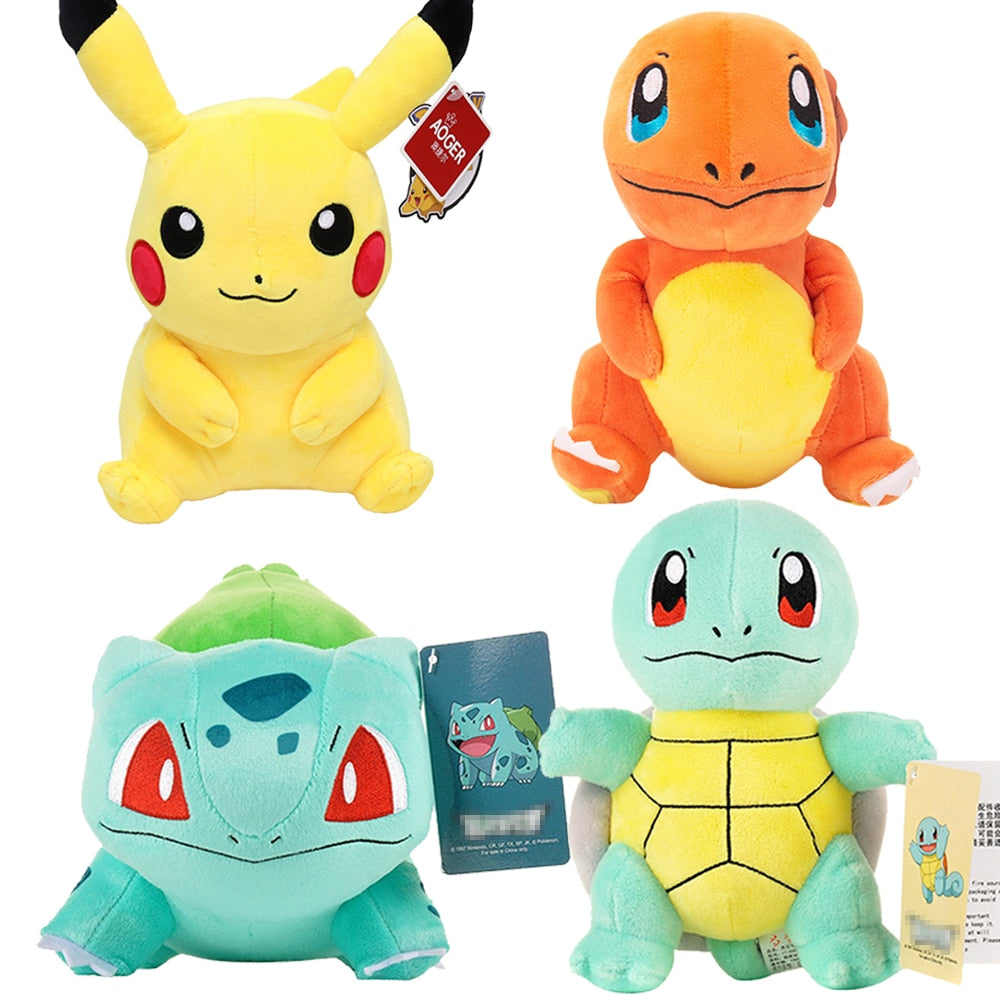 Pelúcia Original Pokémon tamanho e modelo sortido